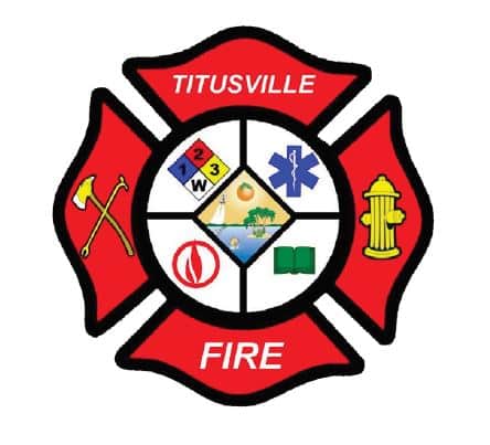 Titusville Fire Department Patch