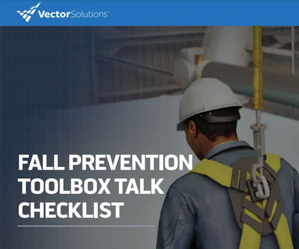 Fall Prevention Toolbox Talk Guide Image