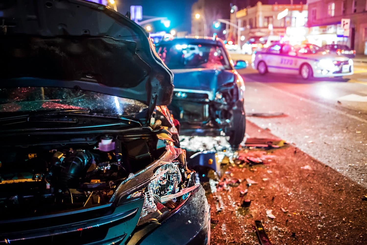 Police responding to a traffic collision.More officers are undergoing emergency medical training for law enforcement.